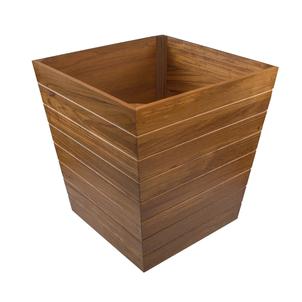 TEAK PLANTER BOX, LARGE