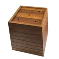 TEAK PLANTER BOX, LARGE