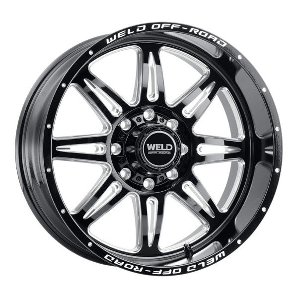 Weld black auto part