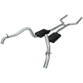 American Thunder Crossmember-Back Exhaust System Fits 1967-1968 Camaro And Firebird With V8 Engine 2.50 Inch Aluminized Steel Aggressive To Moderate Sound Flowmaster