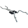 American Thunder Crossmember-Back Exhaust System Fits 1967-1968 Camaro And Firebird With V8 Engine 2.50 Inch Aluminized Steel Aggressive To Moderate Sound Flowmaster