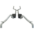 American Thunder Crossmember-Back Exhaust System Fits 1967-1968 Camaro And Firebird With V8 Engine 2.50 Inch Aluminized Steel Aggressive To Moderate Sound Flowmaster