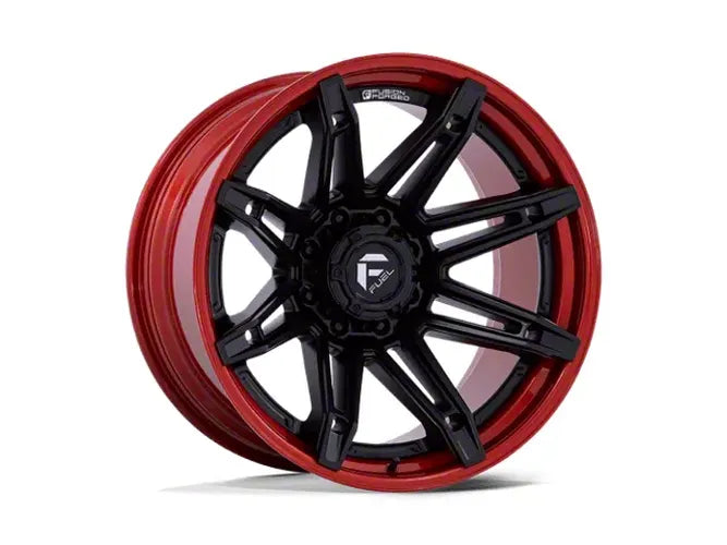 D401 20X10 8X170 M-BLK RD -18MM