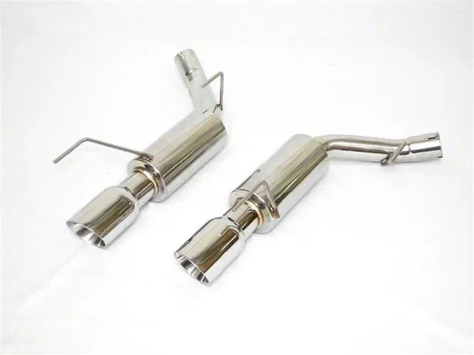 Axle-Back Exhaust System 2005-2010 Mustang Gt/Gt500 2.5 Inch Axle-Back Exhaust System With Mufflers FlowTech