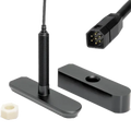 XDCR, MEGA/SIDE+, THRU-HULL, 7 PIN