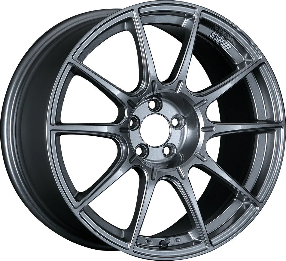 SSR GTX01 17x9 38 5x100 Dark Silver