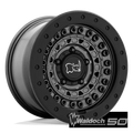 BARRICADE 20X9 5X5.0 18MM GUN BLACK W/ BLACK ROCK GUARD