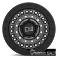 BARRICADE 20X9 5X5.0 18MM GUN BLACK W/ BLACK ROCK GUARD