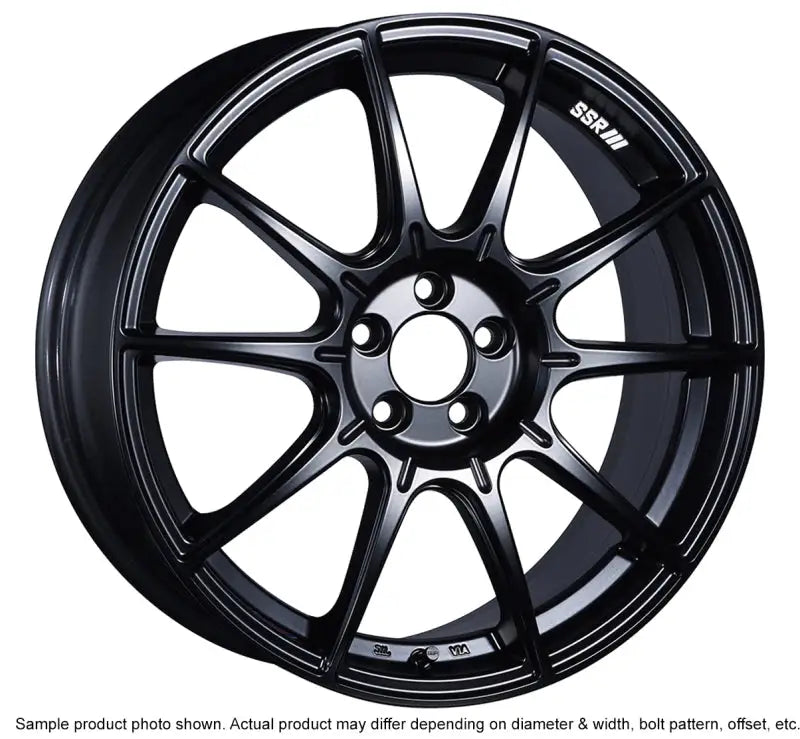 SSR GTX01 17x9 15 5x114.3 Dark Silver