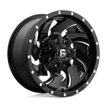~(50 lbs. 23X23X11)~ CLEAVER 20x8.25 8x170.00 GLOSS BLACK MILLED (105 mm)