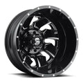 ~(58 lbs. 23X23X11)~ CLEAVER 20x8.25 8x210.00 GLOSS BLACK MILLED (-246 mm)