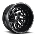 ~(46 lbs. 23X23X11)~ TRITON 20x8.25 8x165.10 GLOSS BLACK MILLED (-214 mm)