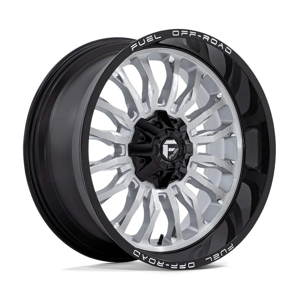D798 22X10 6X135/5.5 SLVR-BRSH BLK-