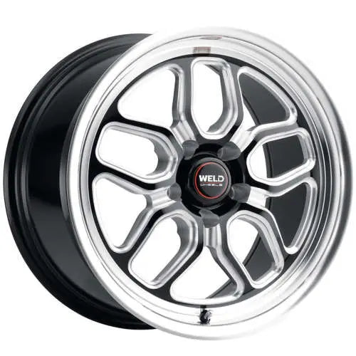 Weld S152 18X12 Laguna Drag 5X120.65 ET55 BS8.7 Gloss Black MIL Dia 78.1