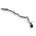 Flow Fx Cat-Back Exhaust System Fits 2020-2025 Jeep Gladiator With 3.6L Engine, 409 Stainless Steel, Single Exit With Black Tip Aggressive To Moderate Sound Flowmaster