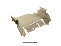 Armorlite 18-23 Jeep Wrangler JLU 4DR cargo set (cargo mat closeout wheelhouse covers (l/r) WITH subwoofer desert khaki