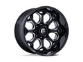 D862 22X10 8X170 G-BLK MILL -18MM