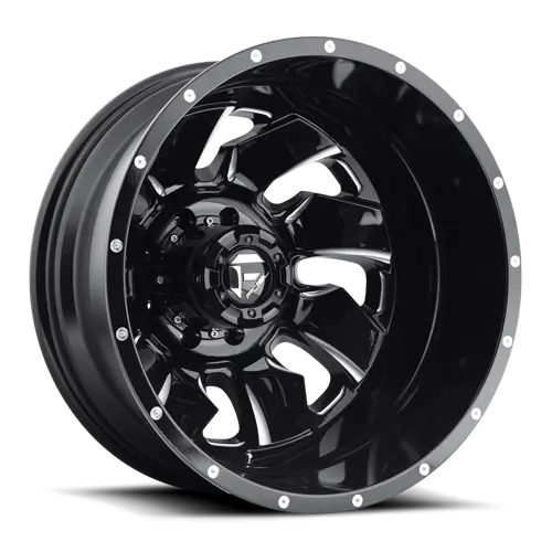 Fuel Wheels black auto part