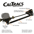 CalTracs HD Truck - Standard 99-06 Toyota Tundra flipped