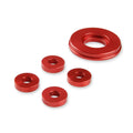 MSD Crank Trigger Wheel Kit Flying Magnet Hall-Effect Sbc 7 In. Small Block Chevy Crank Trigger Kit 7 In. Wheel/Hall-Effect Sensor/Adjustable Timing Pointer Red MSD Ignition