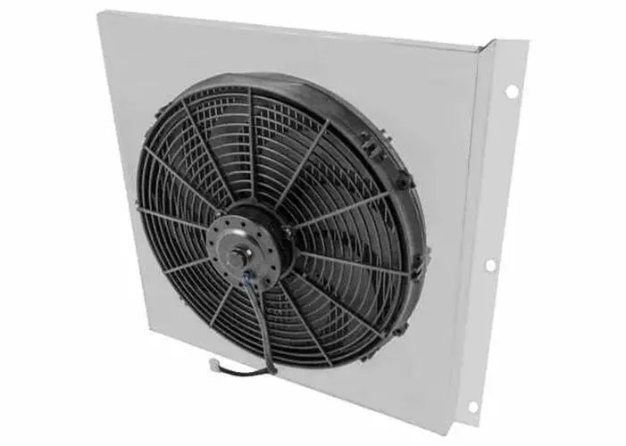 6772 CHEVY/GMC C10/C15 V8 BROTHERS TRUCKS ALUMINUM SHROUD W/ FANS
