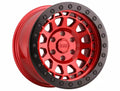 BRPRM 17X8.5 5X5.0 C-RED-BLKBLTS -38MM