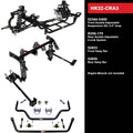7376 MOPAR ABODY HANDLING KIT 24IN DROP LEVEL 3