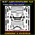 20C WRANGLER JLU 4DR 4.5IN TRAIL RUNNER LONG ARM SUSPENSION W/ FAST CD ADJUSTER