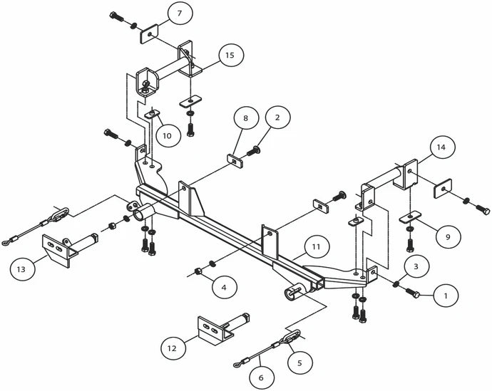 ROADMASTER EZ BRACKET KIT