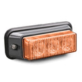 1520 SUBURBAN/TAHOE PPV LIGHT READY STEEL BLK PWDR COAT PUSH BUMPER+4LIGHT MASK PLATE(WHELEN ION)