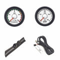 ~(3.2 lbs. 32X6X5)~ 03-09 DODGE CUMMINS EV2 White Face/Red Pointer/Black Bezel Pyro-Boost-Pillar