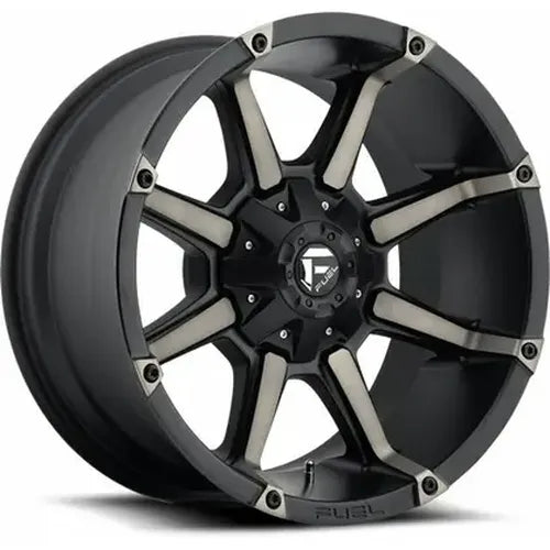 ~(53 lbs. 25X25X15)~ COUPLER 22x12 6x135.00/6x139.70 MATTE BLACK DOUBLE DARK TINT (-44 mm)