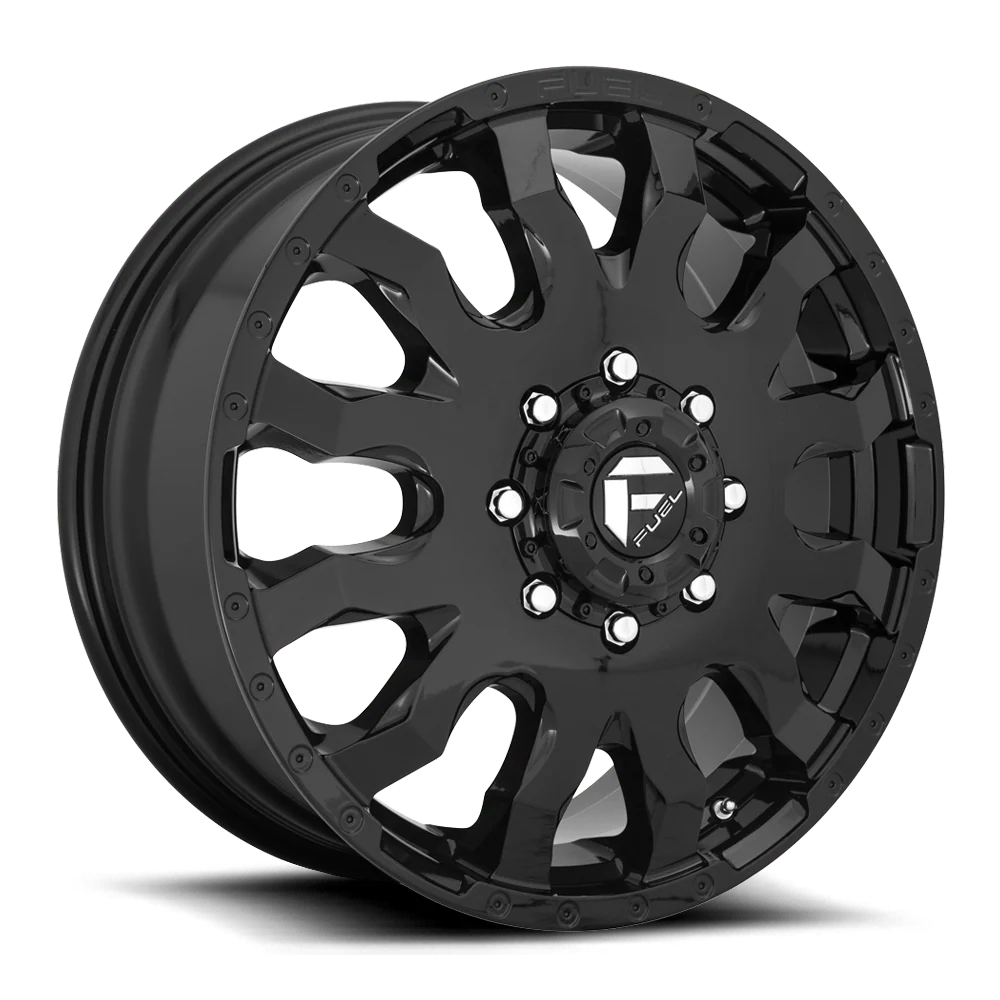 ~(45 lbs. 23X23X11)~ BLITZ 20x8.25 8x210.00 GLOSS BLACK (13 mm)