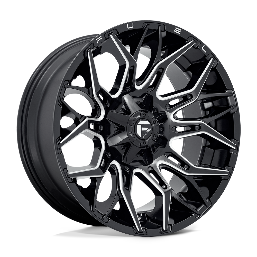D769 22X10 8X170 G-BLK-MILL -18MM