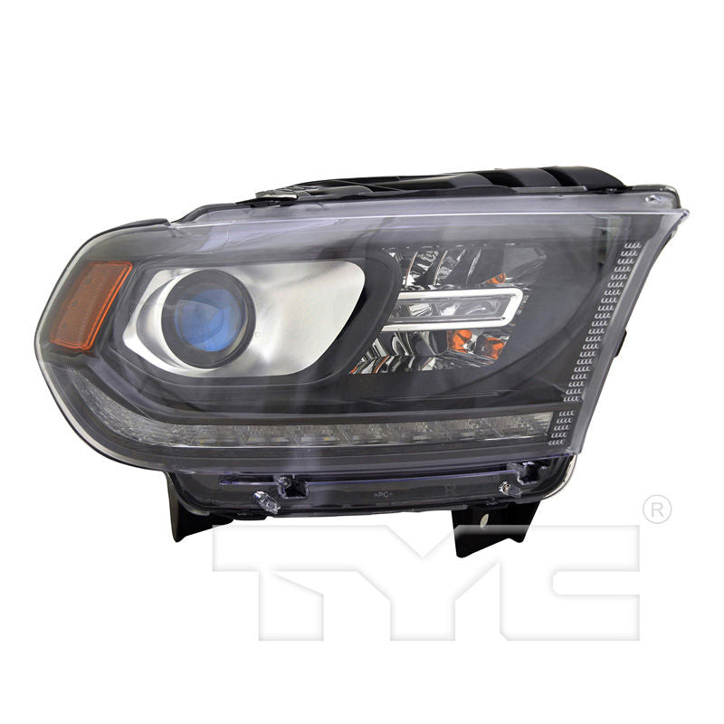 CAPA 1620 DG DRNGO BLACK HALGN W/ LED DRL HEADLAMP ASSY RH