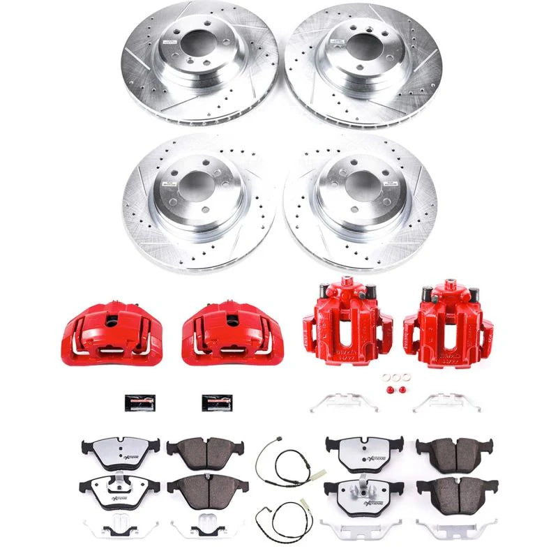 Power Stop 14-16 BMW 228i Rear Z23 Evolution Sport Brake Kit w/Calipers
