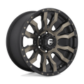 ~(60 lbs. 25X25X15)~ BLITZ 22x12 8x170.00 MATTE BLACK DOUBLE DARK TINT (-44 mm)