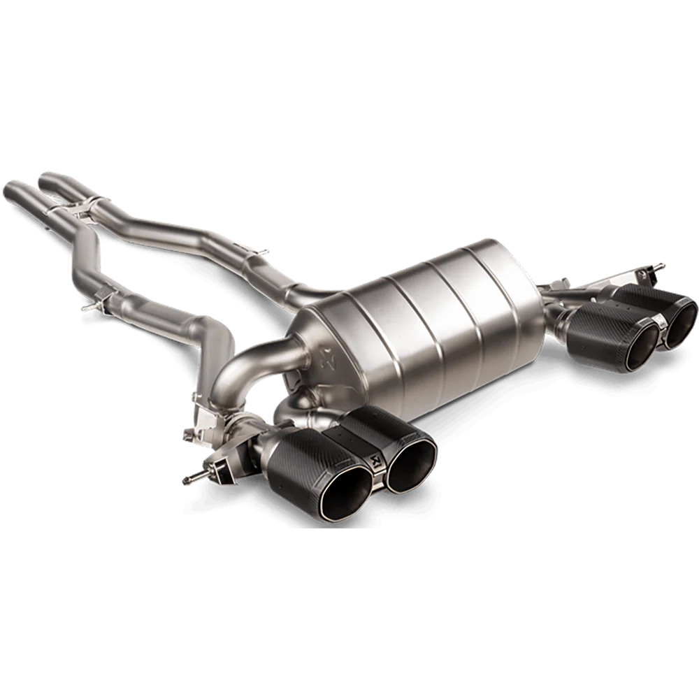 Akrapovic 2021+ BMW M3 (G80)/M4 (G82) Slip-On Line (Titanium) (Req. Tips)