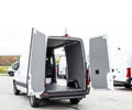 SPRINTER (WITH HIGH ROOF) DUAL SLIDERS DURATHERM DOORS GREY