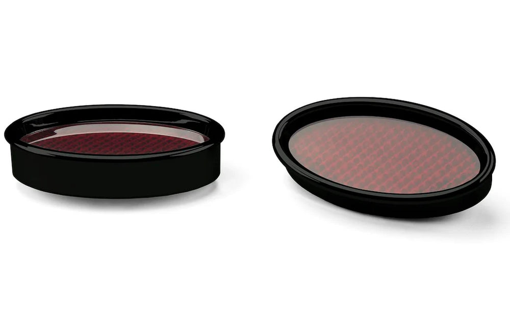 BLACK BILLET ALUMINUM OVAL LED TAILLIGHTS
