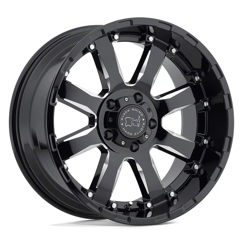 BRSRA 22X10 8X170 G-BLK-MILL 12MM