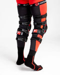 EVS Axis Sport Knee Brace 40th Anniversary Limited Edition Red Pair - Medium