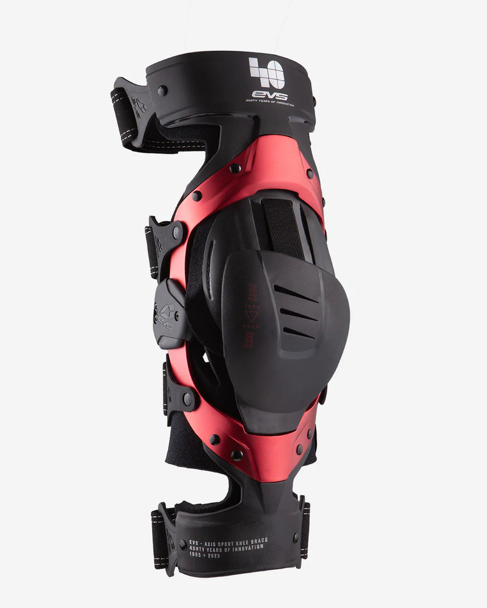 EVS Axis Sport Knee Brace 40th Anniversary Limited Edition Red Pair - Medium