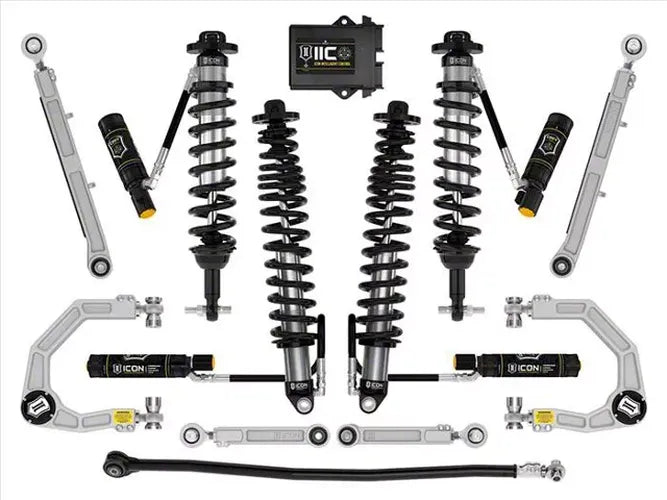2021-2023 Ford Bronco Sasquatch 2-3 Inch Lift Stage 8 Suspension System Billet Heavy Rate Rear Spring Icon Vehicle Dynamics