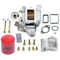 1719 L5P DURAMAX WCFAB X PPE HIGH CAPACITY ALUMINUM OIL PAN SPARKLE COPPER