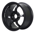 Advan RG-D2 17x7.5 +50 5-100 Semi Gloss Black Wheel