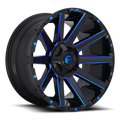 Fuel Wheels black auto part