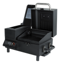 GREYSTONE SMOKER-BLACK PELLET SMOKE