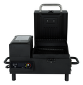 GREYSTONE SMOKER-BLACK PELLET SMOKE