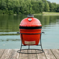 JOE JR. RED W/ CART HEAT DEFLECTOR & TOOLS